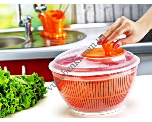 Сушка-мийка для зелені та овочів Irak Plastik, 4,75 л, 26*16см